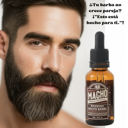 Growing Aceite Barba + 🎁 Suero Facial Hidratante