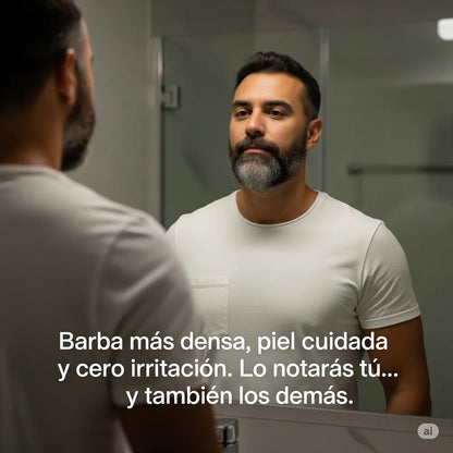 Growing Aceite Barba + 🎁 Suero Facial Hidratante