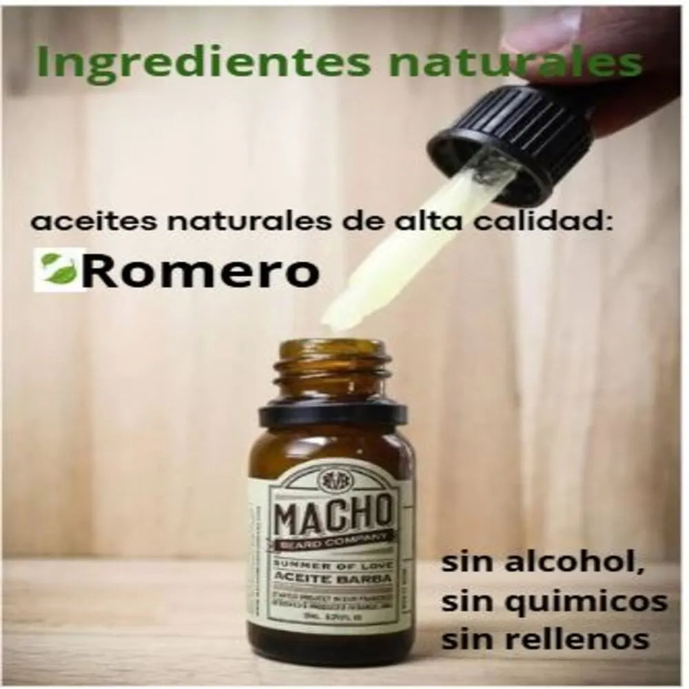 Growing Aceite Barba + 🎁 Suero Facial Hidratante