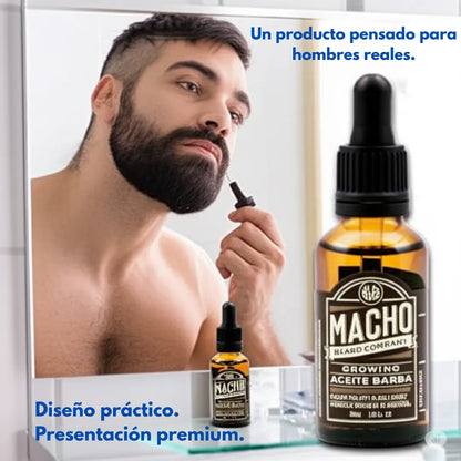 Growing Aceite Barba + 🎁 Suero Facial Hidratante
